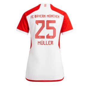 Bayern Munich Thomas Muller #25 Hemmatröja Dam 2023-24 Kortärmad